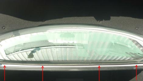 PUMA技术通报—F06/F13后窗玻璃下部隔音唇引起风噪声