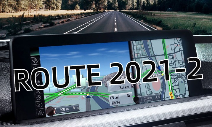 中国区导航地图 Road Map China Route 2021-2 发布