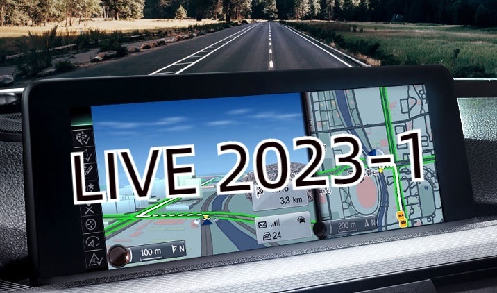 中国区导航地图 Road Map China LIVE 2023-1 发布