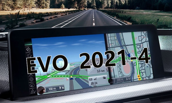 中国区导航地图 Road Map China EVO 2021-4 发布