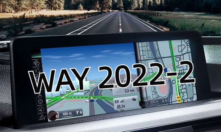 中国区导航地图 Road Map China WAY 2022-2 发布
